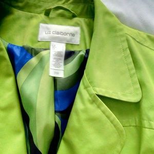Liz Claiborne Spring Rain Jacket, Like NEW, S14